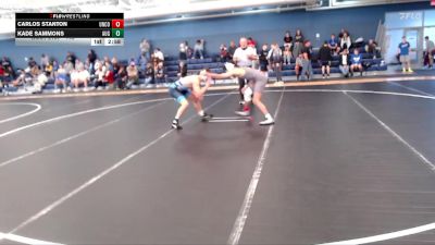 149 lbs Quarterfinal - Carlos Stanton, Northern Colorado vs Kade Sammons, Augustana (SD)
