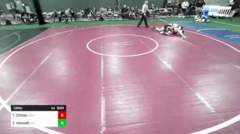 130 lbs Rr Rnd 2 - Tyler Cholas, Bear Cave vs Zaden Haswell, Valley WC