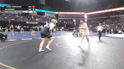 285 lbs Consi Of 16 #2 - Angel Rodriguez, Centennial (Corona) (SS) vs Eli Swartz, Central Catholic (SJ)