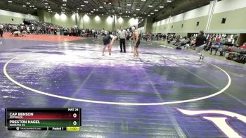 190 lbs Cons. Round 4 - Cap Benson, Jefferson vs Preston Hagel, Goddard HS