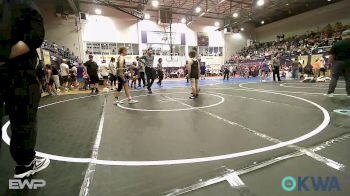 100 lbs Quarterfinal - Royce Baugh, Team Tulsa Wrestling Club vs Jacob Smith, Raw Wrestling Club