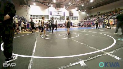 100 lbs Quarterfinal - Royce Baugh, Team Tulsa Wrestling Club vs Jacob Smith, Raw Wrestling Club