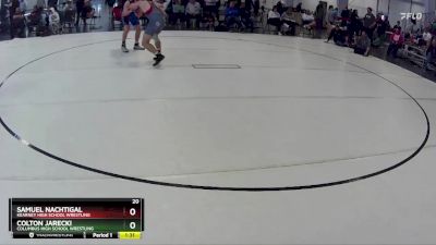 160 lbs Quarterfinal - Colton Jarecki, Columbus High School Wrestling vs Samuel Nachtigal, Kearney High School Wrestling