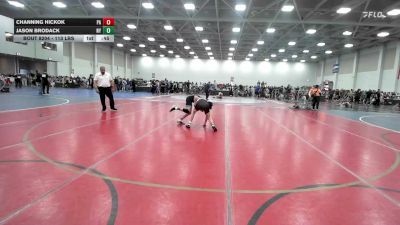 113 lbs Consi Of 64 #2 - Channing Hickok, PA vs Jason Brodack, NY