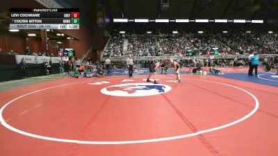 2A-144 lbs Champ. Round 1 - Colten Bitton, Rocky Mountain vs Levi Cochrane, Greybull/Riverside
