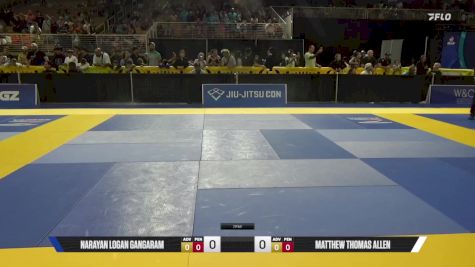 Matthew Thomas Allen vs Narayan Logan Gangaram 2025 Pan Kids Jiu-Jitsu IBJJF Championship