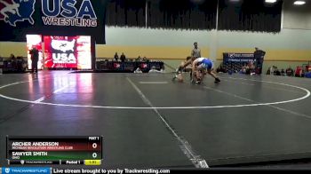 120 lbs Champ. Round 4 - Archer Anderson, Michigan Revolution Wrestling Club vs Sawyer Smith, Ohio