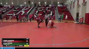 220 lbs Round 3 - Chris Hawkins, Hewitt-Trussville vs Evan Moore, Thompson HS