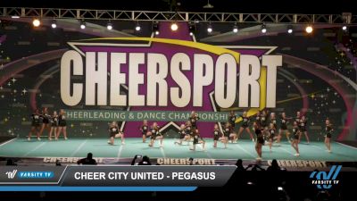 Cheer City United - PEGASUS [2022] 2022 CHEERSPORT National Cheerleading Championship