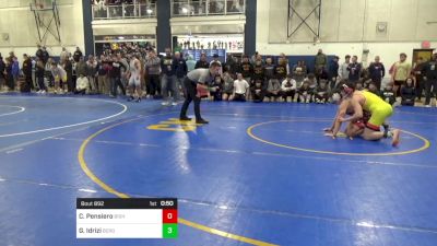 172 lbs Consy 5 - CJ Pensiero, Bishop McCort vs Genti Idrizi, Bergen Catholic-NJ