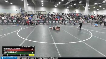 145 lbs Quarterfinal - Gabriel Gallardo, AZ vs Auston Eudaly, CO