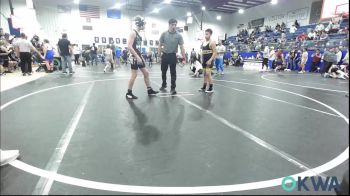 110 lbs Rr Rnd 1 - Israel Garcia, OKC Saints Wrestling vs Jack Freeland, Norman North