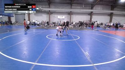 113 lbs Rr Rnd 2 - Nathan Schuman, Mat Assassins Black - HS vs William Cruz, Immortals - HS