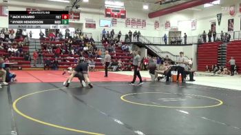 285 lbs Semifinal - Jack Holmbo, Fulton (H.S.) vs Ryker Henderson, Maquoketa