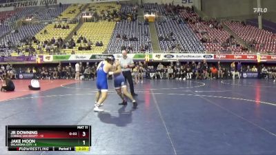 149 lbs Semis (4 Team) - Jr Downing, Corban University vs Jake Moon, Oklahoma City