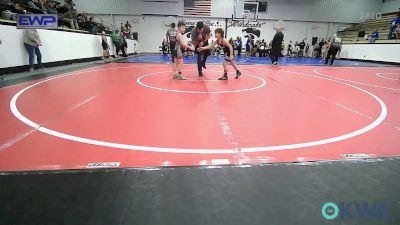 70-75 lbs Consi Of 4 - Colt Morgan, Verdigris Youth Wrestling vs Lincoln Lamho, Wagoner Takedown Club