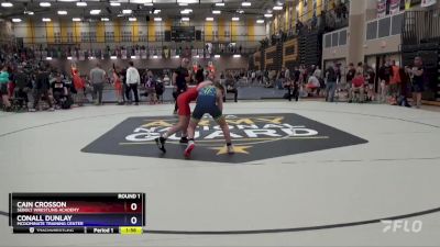 97 lbs Round 1 - Cain Crosson, Sebolt Wrestling Academy vs Conall Dunlay, McDominate Training Center