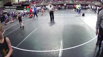 65 lbs Champ. Round 2 - Jaxson Sopiak, MWC Wrestling Academy vs Henry Johnson, FoxFit