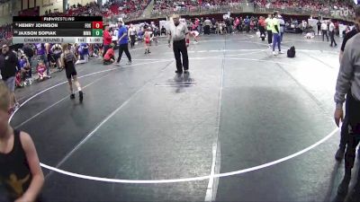 65 lbs Champ. Round 2 - Jaxson Sopiak, MWC Wrestling Academy vs Henry Johnson, FoxFit