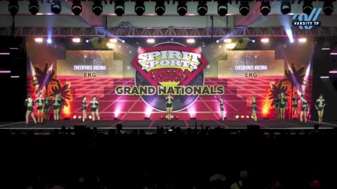 CheerForce Arizona - EKG [2025 L4 Senior - Small Day 2] 2025 Spirit Sports Grand Nationals