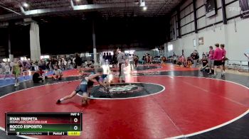 90 lbs Cons. Round 2 - Ryan Trepeta, Ocean Lakes Wrestling Club vs Rocco Esposito, RAW