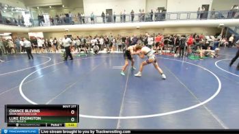 138 lbs Cons. Round 3 - Chance Blevins, Bruin Wrestling Club vs Luke Edgington, Fruit Heights