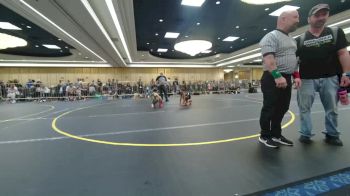 58 lbs Consi Of 8 #1 - Selah Garcia, Rough House vs Greta Mason, Vici WC