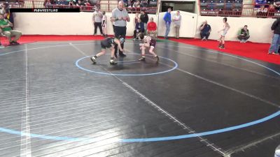 70_B lbs Consi Of 16 #1 - Cash Cunningham, St. Marys vs Chase Richter, Conestoga Valley