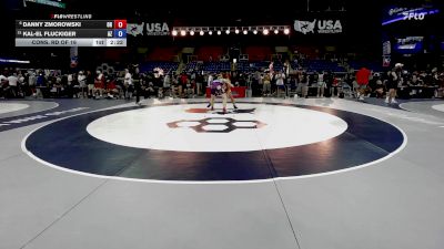215 lbs Cons. Rd Of 16 - Danny Zmorowski, OH vs Kal-El Fluckiger, AZ