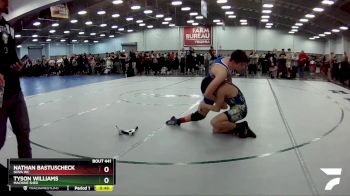 126 lbs Cons. Round 4 - Tyson Williams, Machine Shed vs Nathan Bastuscheck, Nova WC