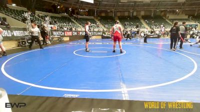 Quarterfinal - Abraham Wilson, Webb City Youth Wrestling vs Emmett Sutter, Hartland Wrestling Club