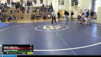 197 lbs Cons. Semi - Braylin Stidham, W. S. Neal vs David Tubbs-hill, Prattville Christian Academy