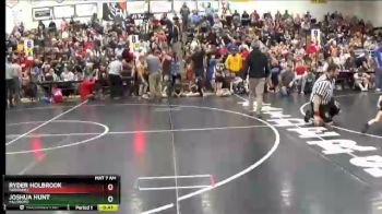 110 lbs Cons. Semi - Joshua Hunt, Hillsboro vs Ryder Holbrook, Fairbanks