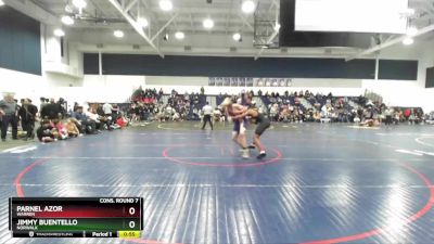 165 lbs Cons. Round 7 - Parnel Azor, Warren vs Jimmy Buentello, Norwalk
