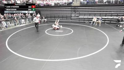 3A 150 lbs Champ. Round 1 - Liam O`rarden, Grantsville vs Beau Dixon, Summit Academy