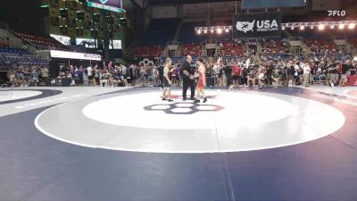 120 lbs 5th Place Match - Nicolas Enzminger, ND vs Joshua Enoch, OR