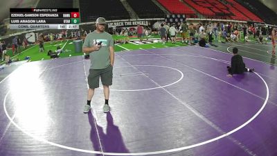 144 lbs Cons. Quarters - Ezekiel-Samson Esperanza, Hawaii vs Luis Aragon Lara, Utah