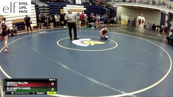 130 lbs. Champ. Round 2 - Jessica Fallon, Brentwood vs Elizabeth Hager, Lexington