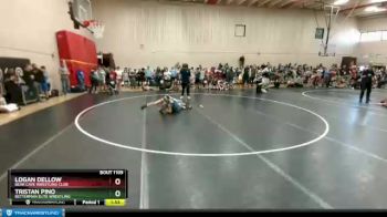 82-86 lbs Round 3 - Logan Dellow, Bear Cave Wrestling Club vs Tristan Pino, Betterman Elite Wrestling