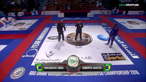 Mauricio Lima vs Erberth Santos 2018 Abu Dhabi World Pro