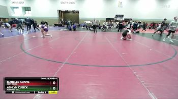 190 lbs Cons. Round 4 - Ashlyn Cusick, Pleasant Hill vs Isabelle Adams, Fort Osage