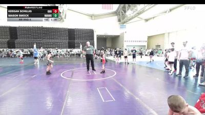 57 lbs Rr Rnd 6 - Keegan Schillig, Kingsway K-6 vs Mason Smock, Warhawks Wrestling Inc. ES-CL