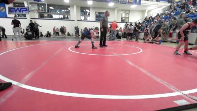 90 lbs Rr Rnd 2 - Wyatt Hicks, Claremore Wrestling Club vs Sam Satterfield, Tulsa Blue T Panthers