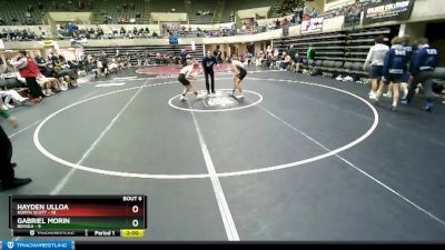 106 lbs Round 3 (4 Team) - Hayden Ulloa, North Scott vs Gabriel Morin, Bemidji