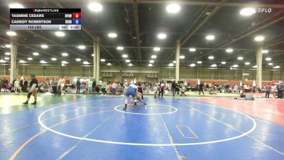 155 lbs Rr Rnd 3 - Yasmine Cedars, Diamond Fish - GHSE vs Cassidy Robertson, Doughgirls - GHSE