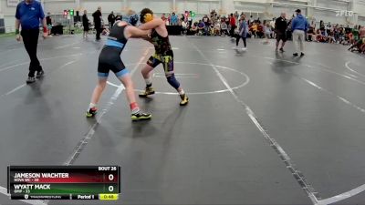 92 lbs Round 7 (8 Team) - Jameson Wachter, NOVA WC vs Wyatt Mack, OMP