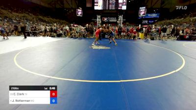 215 lbs Cons 32 #2 - Christian Clark, TX vs Jackson Rotterman, MO