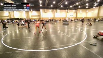 155 lbs Rr Rnd 3 - Valentina Mora, Miami Beach Senior High vs Aanyalee Masso, Gladiator Wrestling