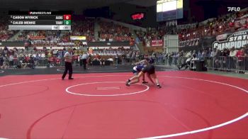 157 lbs Cons. Round 3 - Cason Wyrick, Altamont-Labette County Hs vs Caleb Menke, Topeka-Hayden Hs