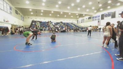 170 lbs Semifinal - Sophia Lopez, Upland High School vs Hanna Morales, Mission Viejo High School Wres